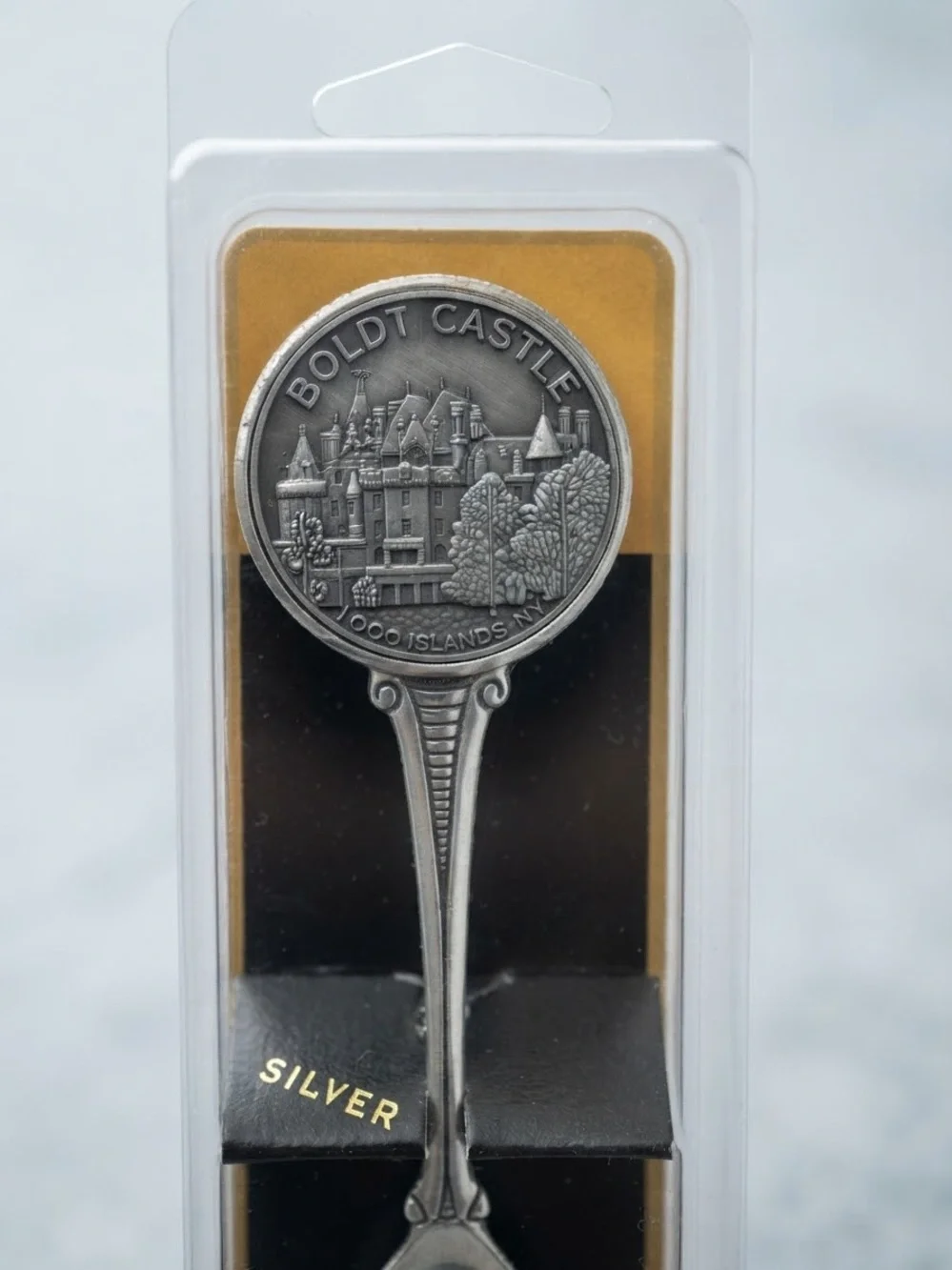 1000 Islands NY Boldt Castle Collectible Souvenir Spoon New